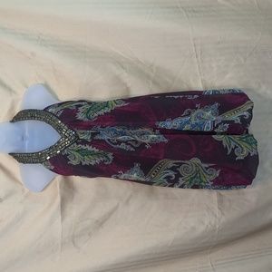 Very cute summer halter style dress.